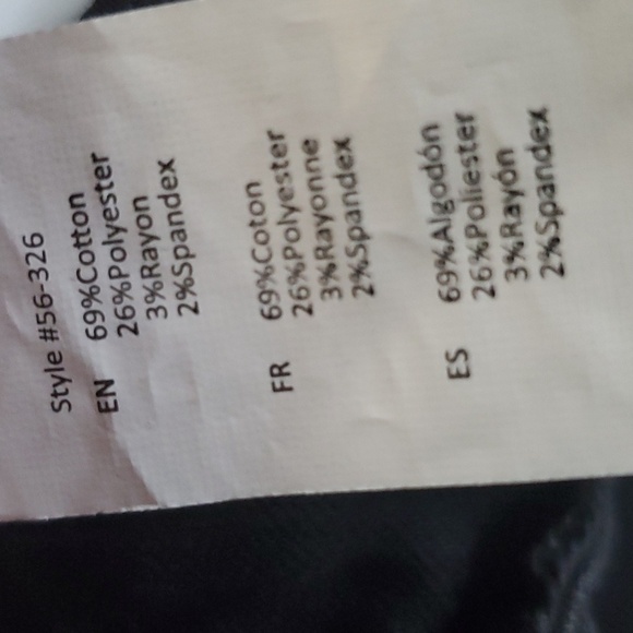 Refuge size 7 Miami black jeans high rise super skinny hi-rise - Picture 7 of 14